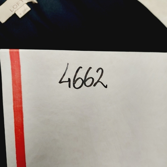 Ann Taylor Loft Blue Button Nautical Business Casual Notched Lapels Blazer P4662 - Picture 8 of 8